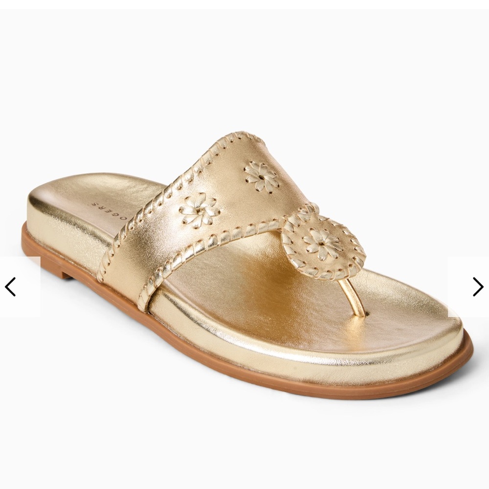 Jack Rogers Gold Women's Sport Sandals